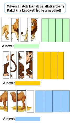 Állatos puzzle