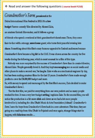 Reading Comprehension