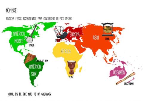 Instrumentos del mundo 2º