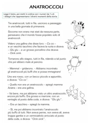 4  -  Gli anatroccoli