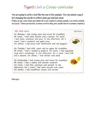 Tiger 5 Unit 6 Project