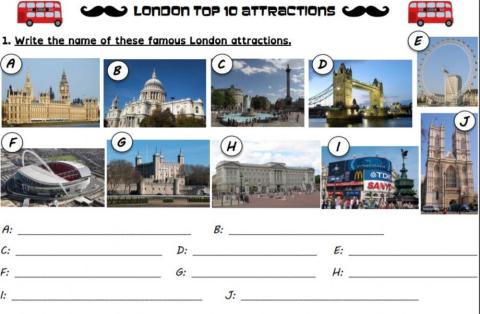 London top 10 landmarks