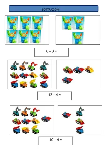 Sottrazioni 1