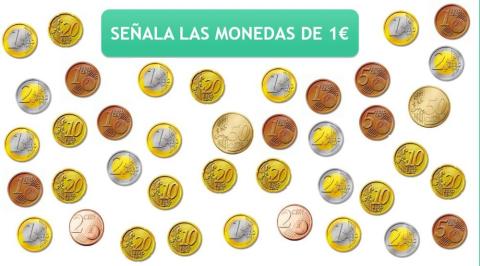 Identifica monedas de 1€