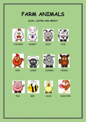 Farm animals