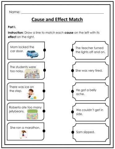 Cause and Effect Match