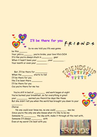 I-ll be there for you