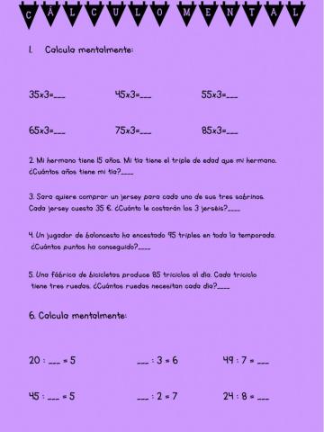 Calculo mental