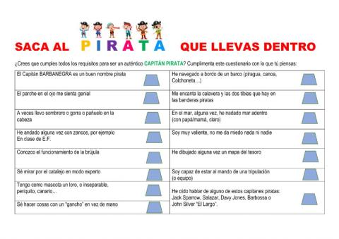 Cuestionario pirata