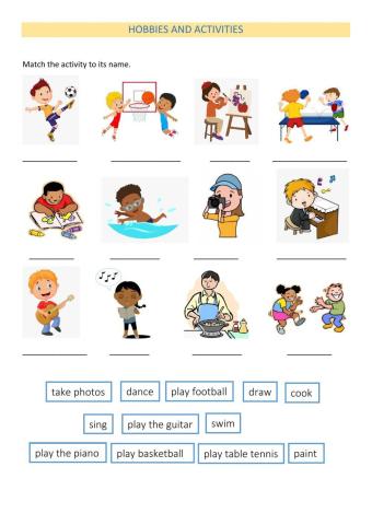 Hobbies and Activities