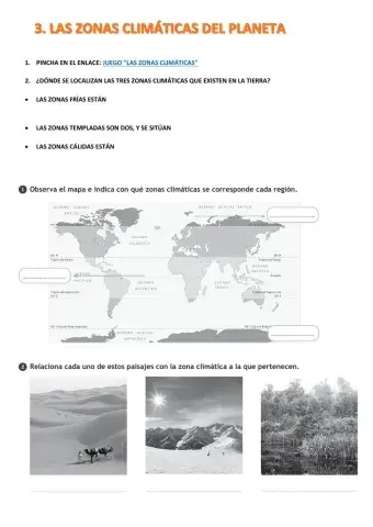 Zonas climáticas del planeta