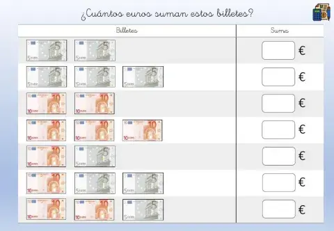 El Euro - Billetes de 5 y 10 €