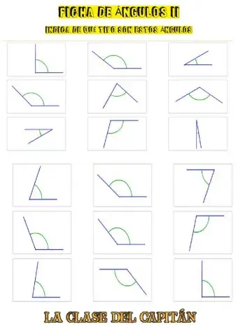 Tipos de ángulos 2