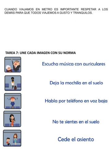Normas en el metro