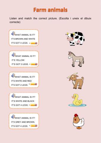 Farm animals