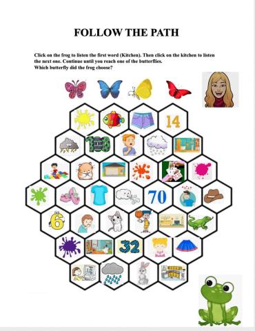 Play vocabulary game 2º