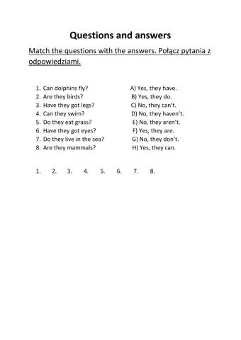 Questions and answers