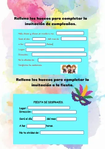 Invitaciones