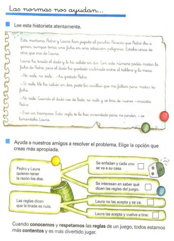 Las normas nos ayudan...