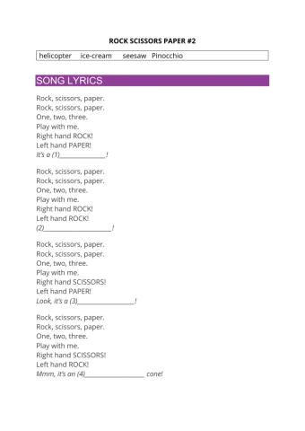 Rock scissors paper -2