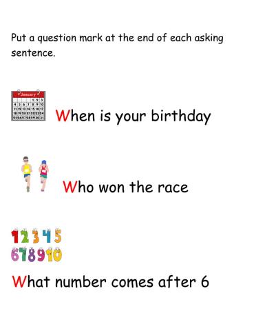 Asking Sentences