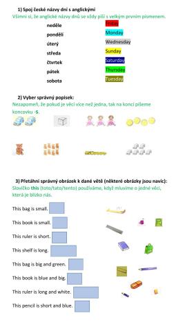 Hello Kids - opakování 1