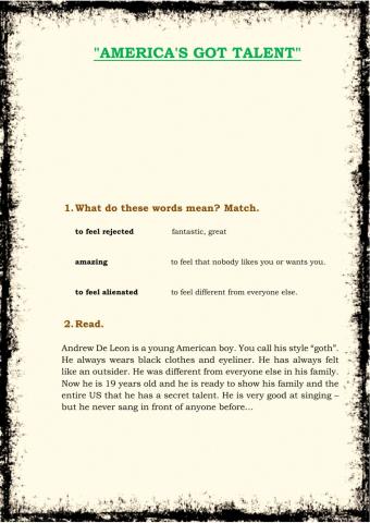 AMERICA'S GOT TALENT