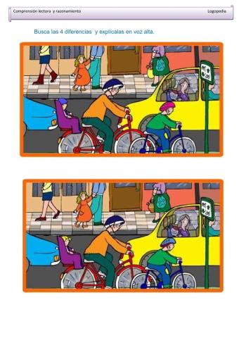 Busca las diferencias y explícalas