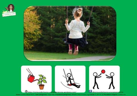 ¿Qué hace? El jardín