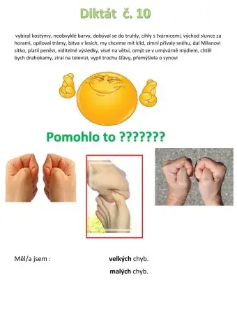 Diktát 10 výsledky