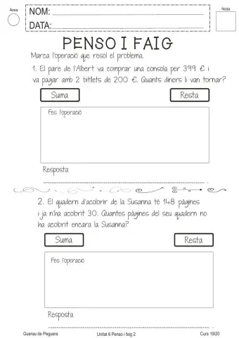 Penso i faig Ud 6 f2