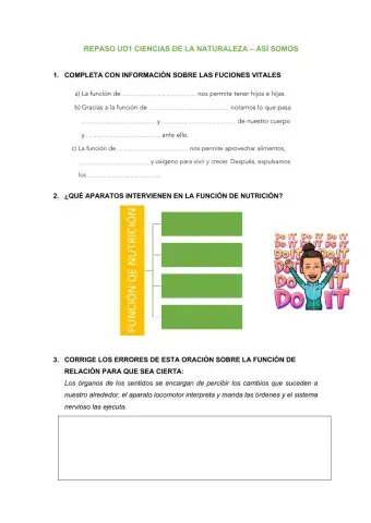 Repaso Funciones Vitales