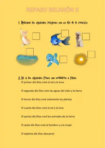 Repaso 2: la creación