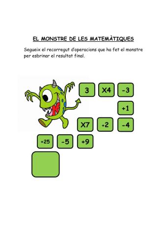 El monstre de les matemàtques