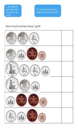 Money: Coin Addition