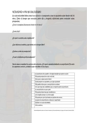 ACTIVIDAD DE TRÁNSITO A LA ESO