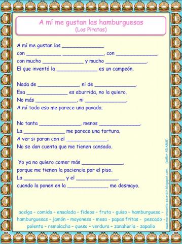 Me gustan las hamburguesas