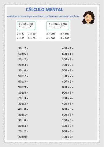 Cálculo Mental