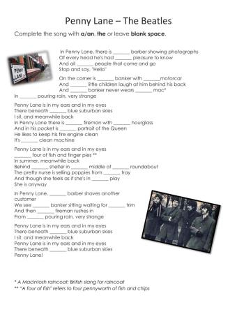 Penny  Lane - articles