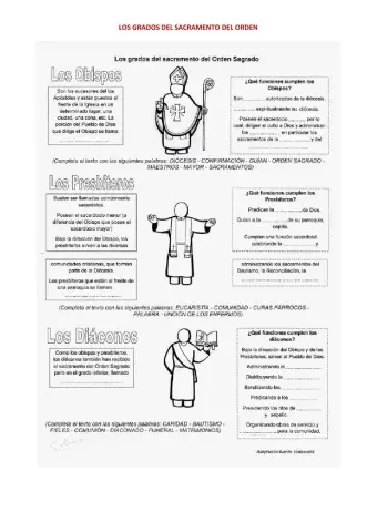 Sacramento orden sacerdotal