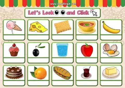 4.10. Food and Drinks - Let’s Look and Click