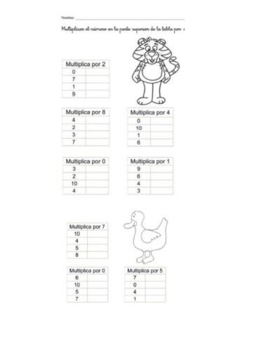 Evaluacion de matematica