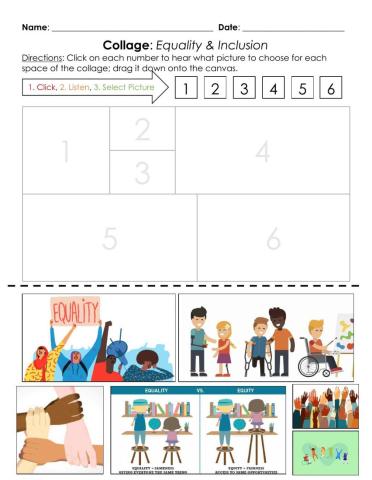 Equality & Inclusion: Collage B