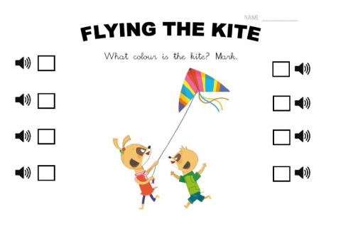Flying the kite (mimi)