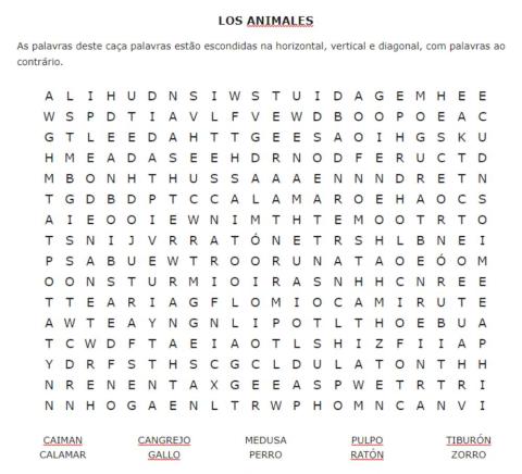 Los animales
