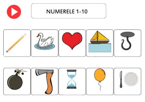 Numerele 1- 10