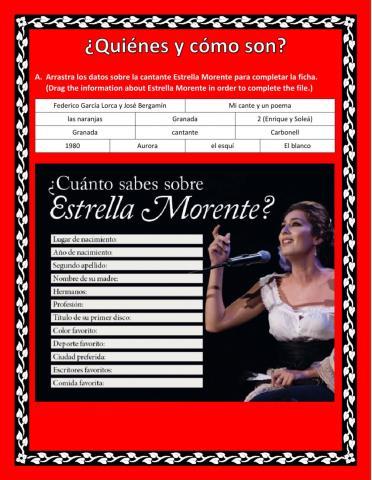 ¡Quiénes y cómo son?