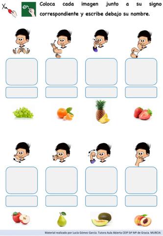 Las frutas en LSE-02