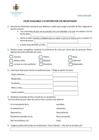 Opción por los necesitados