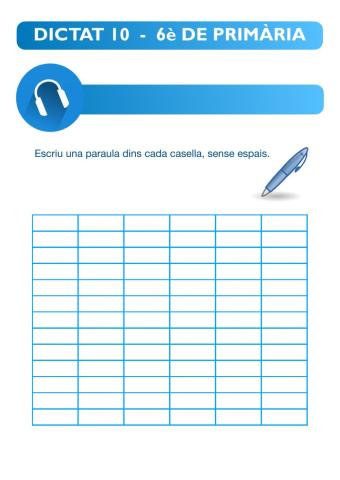 Dictat 6è-10
